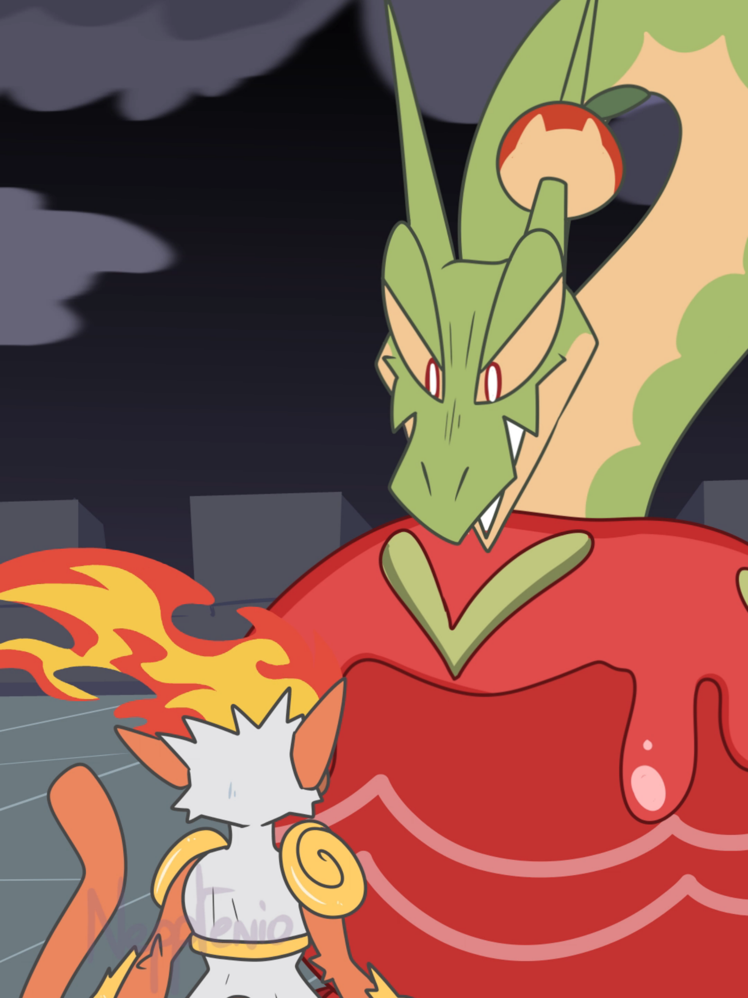 Team Pomme ou Banane ? 🍎🍌🐉  #pokemon  #animation #notmadeforkids #humour #meme