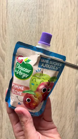 Hack de compote en gourde 