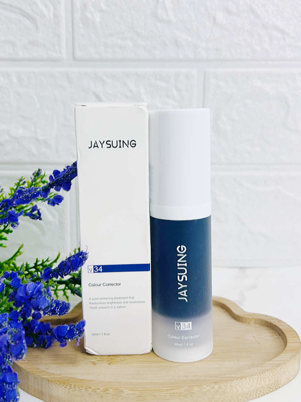 ramai orang review ni best, so kita try tengok macam mana dia boleh pergi🙈 #viral #fyp #sampleapproved #affiliatemarketing #jaysuing #v34colourcorrectorserum 