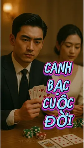 CANH BẠC CUỘC ĐỜI Không ai chọn được xuất thân. Càng không đoán được kết cục của một cuộc hôn nhân. Nhưng điều ta có thể làm – Là chơi thật giỏi những lá bài mình đang có. #songtinhthuc #suyngamcuocsong #baihoccuocsong #trietlycuocsong #fyp #ceomindset #honnhan