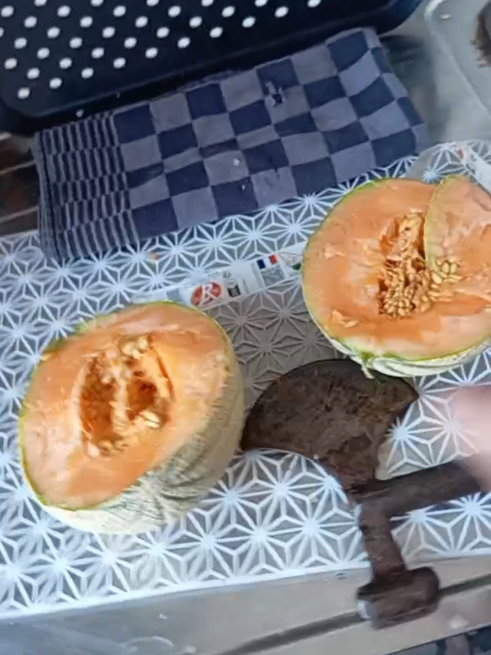 tuto pour un bon melon 😁#palala #gouter #🤤 #top  #bonappetit 