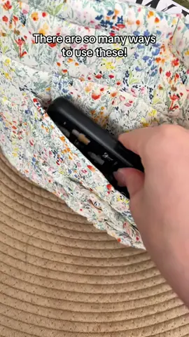 They have so many pretty patterns!! #quilted #quiltedtotebag #organization #organize #storage #quilt #cute #tiktokshop #floraldesign