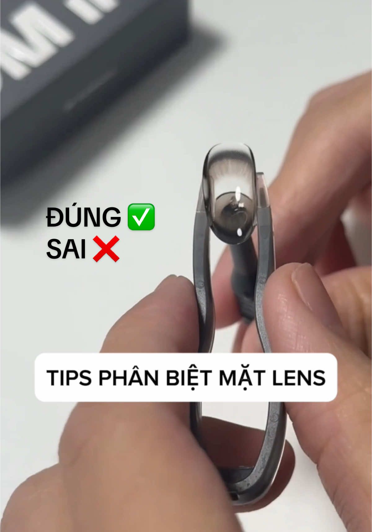 CÁCH PHÂN BIỆT MẶT LENS ĐƠN GIẢN 👁️ #Lens 