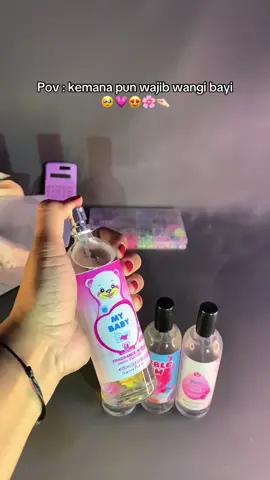 Sukaa bgtt wangi bayikk 🥹🤏🏻😍💗🥰🥰#parfumbayi#parfumanak#wangibayi#mybaby#ohmybaby#babypowder#xyzabc#foryou#belanjaditiktok#masukberandafyp 