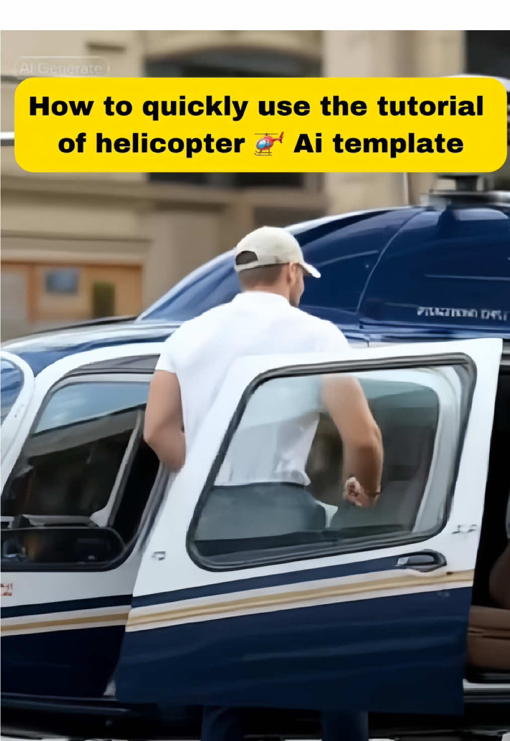 This helicopter 🚁 Ai special effects template is so cool. Click the link in the lower left corner of my video to enter CapCut. Just upload a photo. #aifilter #CapCut #capcutpioneer #capcutforus #filte 