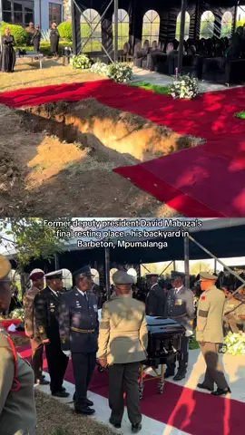 #DavidMabuza was laid to rest today in Barbeton, Mpumalanga. #ANC #Mpumalanga #Mabuza #Malema #EFF #Ramaphosa #news 