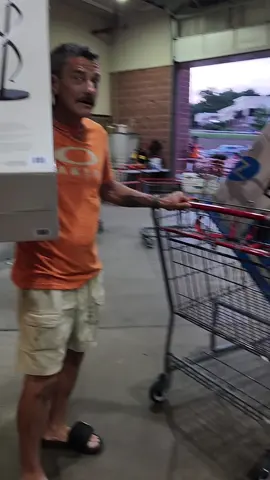 He never tells me no.  after taking the first round of necessity items to the car we went back for the light and my new office chair.  #costcohaul #husband #marriedlife #fridaynightdatenightatCostco 