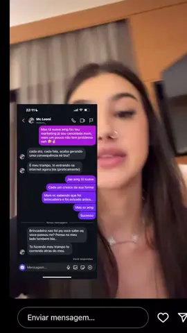 Bia se posiciona sobre o assunto do tênis,foi tudo combinado e o garoto criando um cancelamento para @Bia Miranda #biamiranda #biamirandaedit #gatopreto #mcleoni 