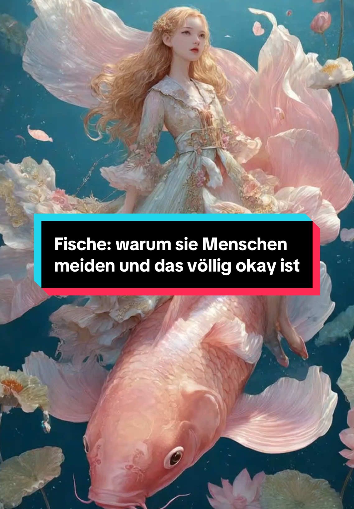 Fische: warum sie Menschen meiden und das völlig okay ist #fische #pisces #sternzeichen #astrologie #horoskop #zodiacsign #zodiak #introvertiert #grenzen #authentisch #frieden #sternenhoroskop 
