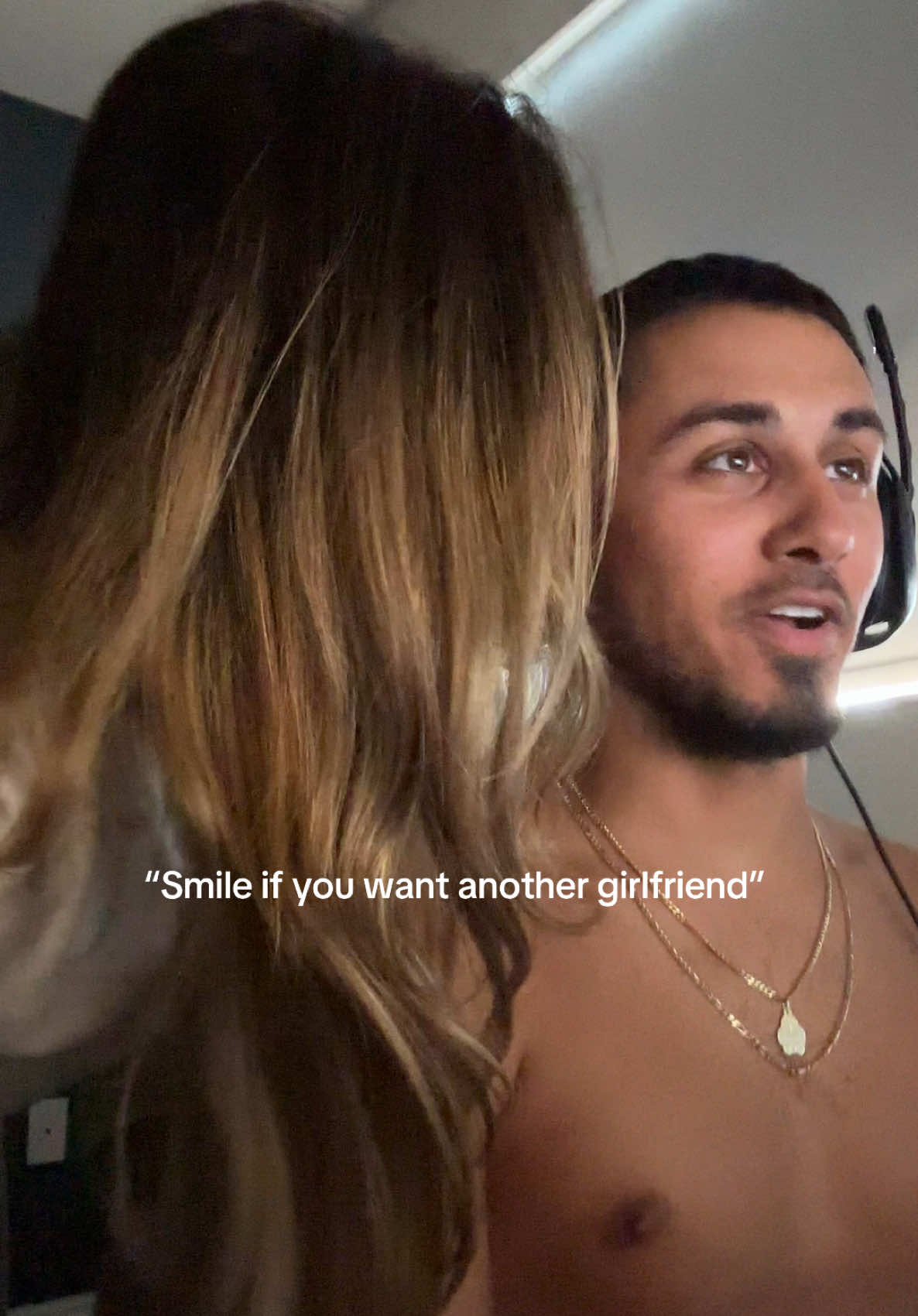 at least he tried to not smile 🙃 