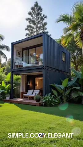 Discover this innovative two level container home designed for ultimate flexibility!   Whether you want a spacious single family residence or two fully independent appartments, this modular marvel adapts to your lifestyle. Each level has its own private entrace,perfect for a B&B rental or multi-generational living.  With sleek modern design, smart space planning ,and durable materials, enjoy comfort and privacy on every floor.Ideal for Mauritius living-compact,stylish and ready for island vides!  Imagine welcoming guest or living your dream in a space that transforms with you.#fypmauritius🇲🇺  #ContainerModularHomes #RentalPropertyMaurtius #MauritiusRealEstate #MauritiusHomes