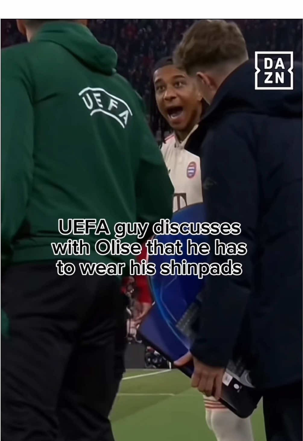 Michael Olise really broke UEFA rules by doing this 🤯 #michaelolise #olise #footballtiktok #bayern #bayernmunich 