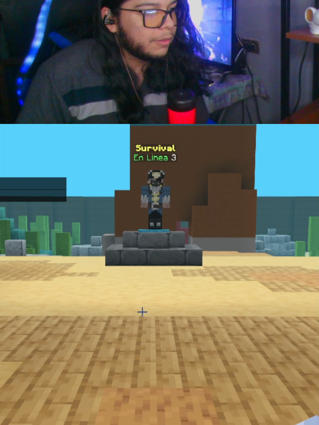 Amigo o enemigo? #humor #fyp #bromas #risa #videojuegos #juegos #mc #Minecraft