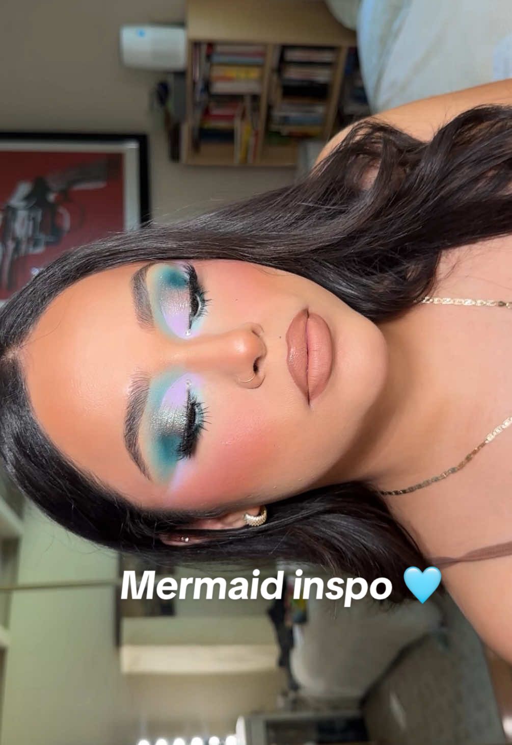 Truly enjoy using color lately.💗 @Beauty Creations Cosmetics @ltorresbeauty #mermaidmakeup #makeupinspo #BeautyTok #makeupgirl #fyp #eyeshadowtutorial #makeuptutorial 
