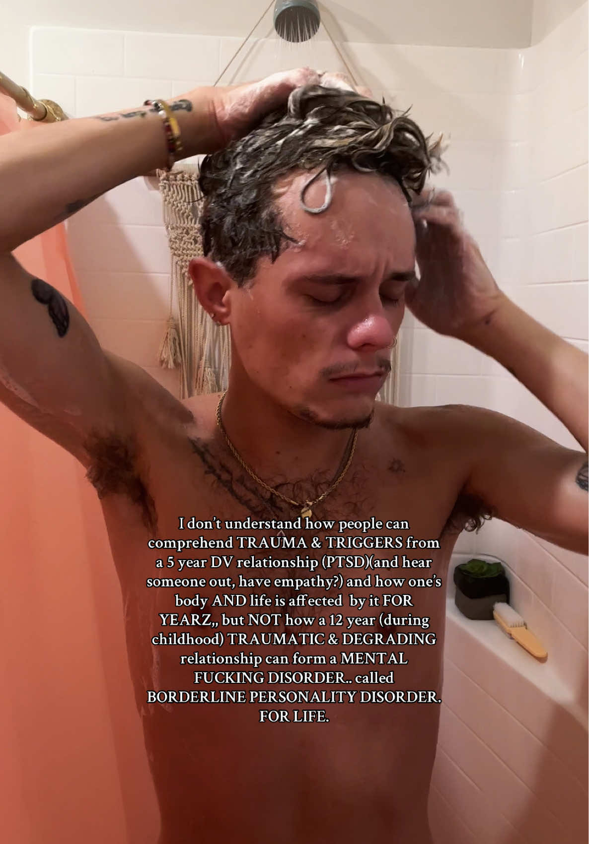 NOT CURABLE, just treatable. I’ll be in and out of rehab potentially my WHOLE LIFE. #bpd #bpdawareness #mentalhealthmatters #MentalHealthAwareness // In Summary: BPD is not caused by a single factor, but rather a combination of genetic vulnerability and environmental influences, especially childhood trauma and unstable relationships.
