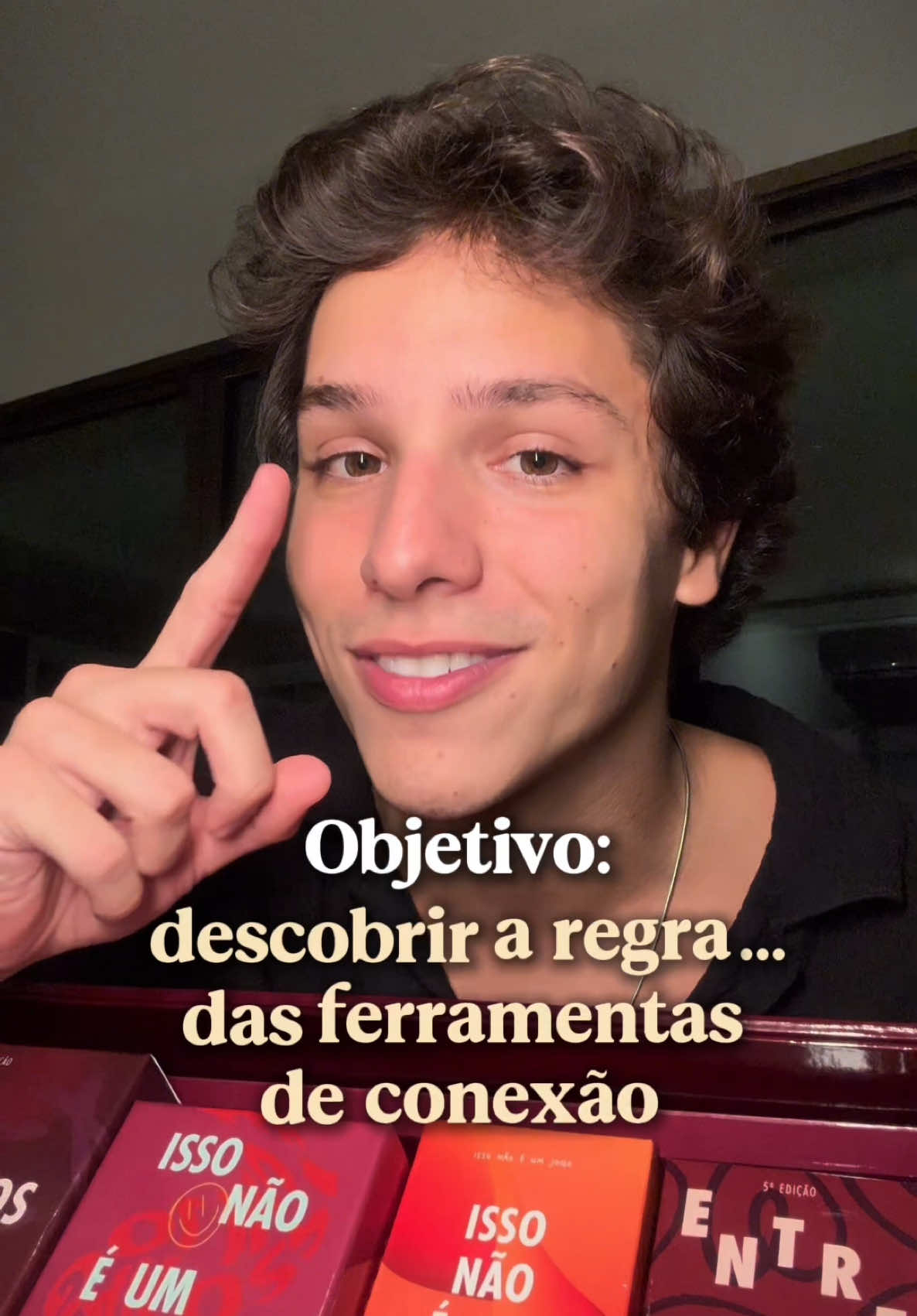 Essa regra tá fácil fácil 😌🤝🏻 cada uma dessas ferramentas tem um propósito, de aprofundar conexões de uma forma leve e divertida 🙌🏻 já joguei com a família, to doido pra jogar com os amigos, e espero que você também curta junto com a gente ✨ e de presente, usa o cupom THEO10 pra pegar as ferramentas um ticadin mais baratinhas 😉