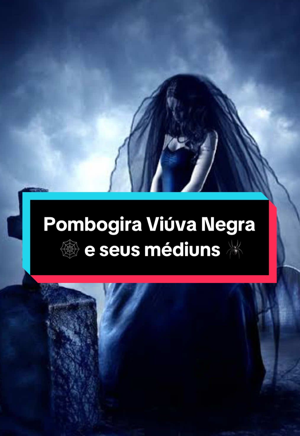 POMBOGIRA VIÚVA NEGRA E SEUS MÉDIUNS #fyp #viuvanegra #exu #quimbanda #umbanda #pombagira 