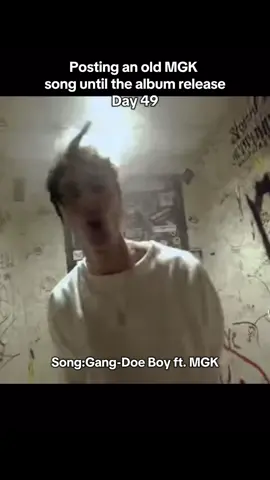 What next? It’s getting really hard to find new songs😭#mgk#machinegunkelly#gang@mgk 