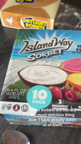 Sam’s club and Dillon’s #islandway #sorbet #delicious #eat 