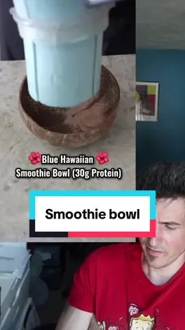Replying to @camelliathepro great recipe @justin_andersonfit definitely recommend trying it out. #smoothie #smoothiebowl #bluespirulina 