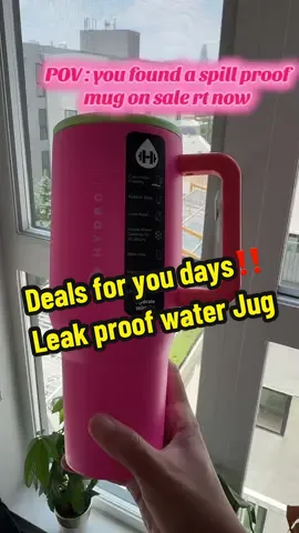 @HYDROJUG I love this color #fypシ #dealsforyoudays #gym #gymessentials #hydrojug 