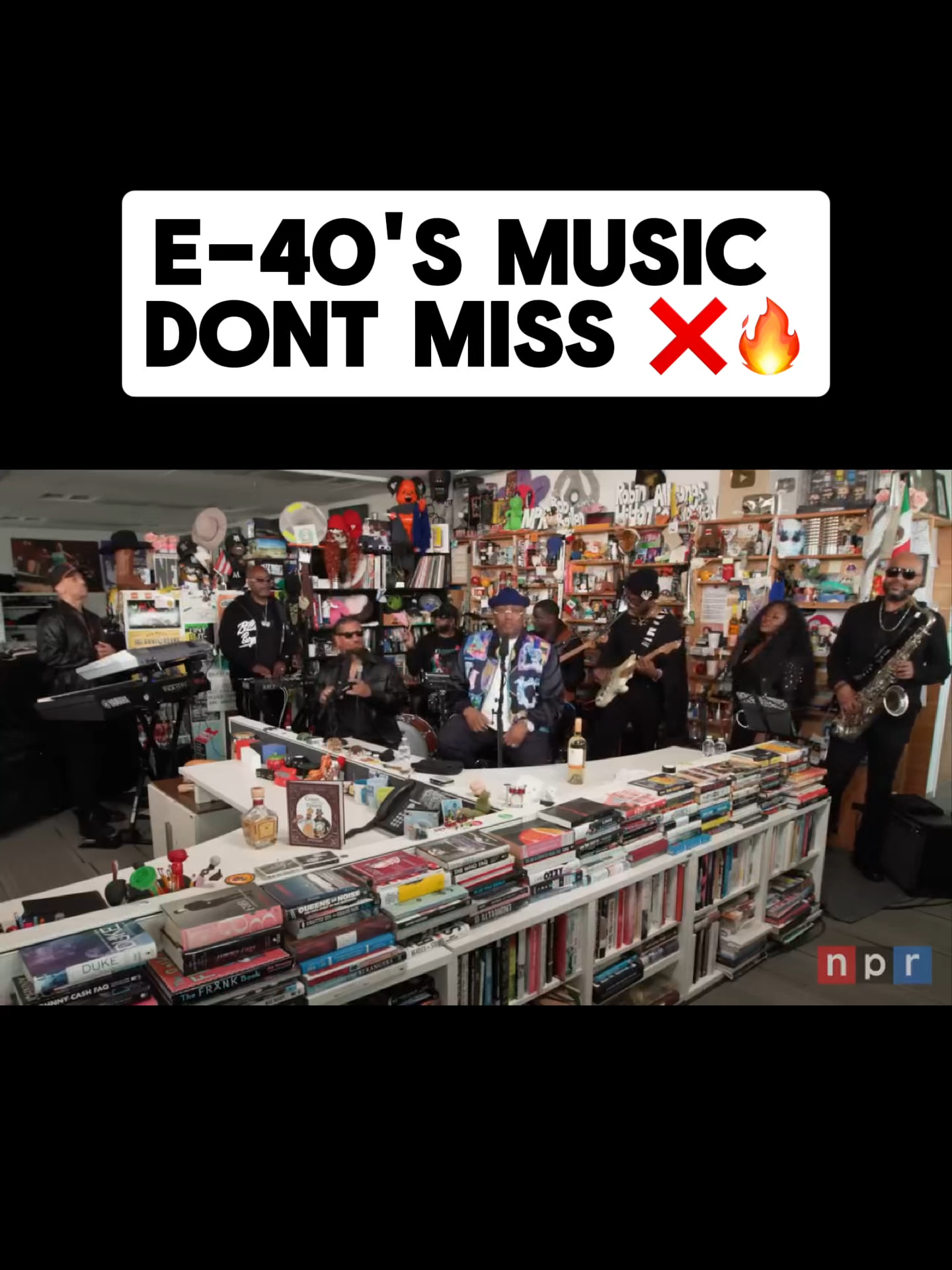 E-40 can't miss, his music is insane #e-40 #singer #song #music #fyp #viral #trending