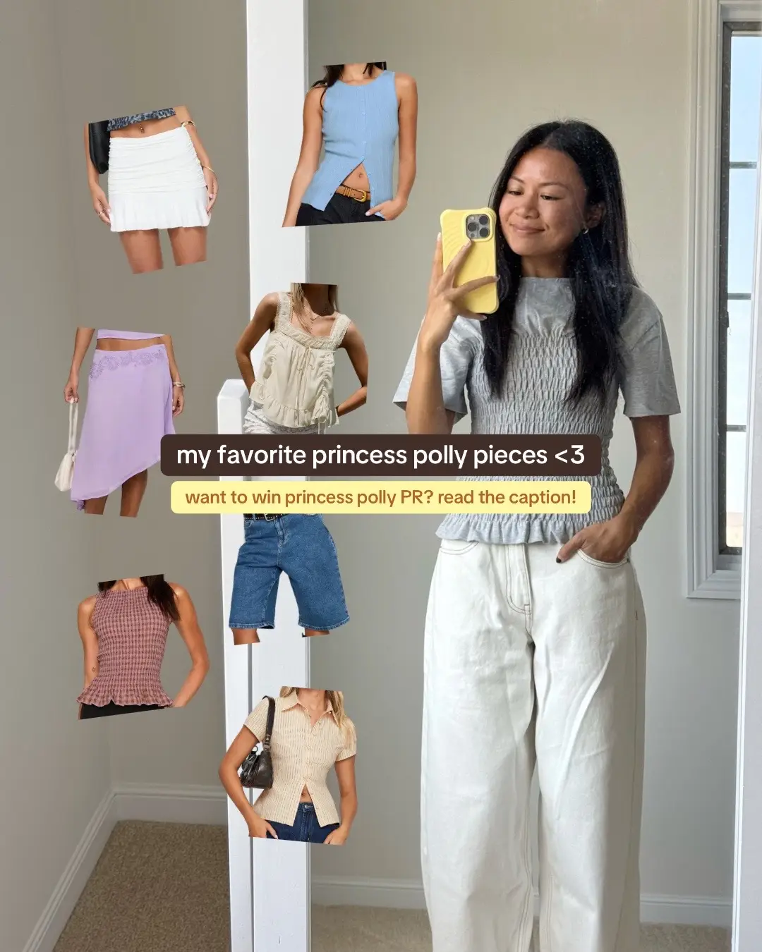 WIN a spot on the Princess Polly PR List! Two lucky winners will receive a $500 USD gift card EVERY month for an entire year. Want in on this VIP treatment? Rules and how to enter below: 1 - Follow @Princess Polly on TikTok (your TikTok must be public) 2 - Using the sound on this video, create a TikTok that shows your dream PR package! Screenshot your favorite items on the Princess Polly website and upload the video to your TikTok account. You must use the sound on this video to enter! No other music can be used. 3 - Tag @princesspolly and add the hashtags #ThanksItsPrincessPolly and #Competition in the caption of the post Full rules on Princess Polly’s website. 2 x winners will be selected based on the best entries & contacted by 25th of July PDT. 18+ in USA, CA, AUS NZ only. Must adhere to the Rules and TikTok T&Cs. No purchase necessary. Good luck!! #ad #contest Want to shop your items ASAP? Use code XOJENNY for 20% off!
