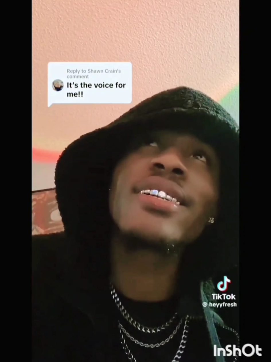 He said: “Come here. You look good. Say you mine.” So I did. Then he said: “Now get on your knees.” And I obeyed… This drink is how that moment tastes. Dark. Dangerous. Full of heat. Because when a YN with a voice like @FRESH 💫  tells you your body, your smile, your soul belong to him? You don’t sip cute—you surrender. This ain’t no lil’ girl latte. This is that grown woman obedience brew. 