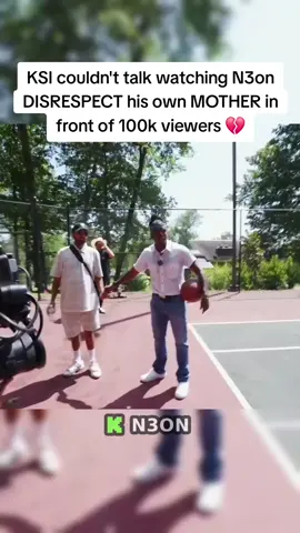 KSI couldn't talk watching N3on DISRESPECT his own MOTHER in front of 100k viewers #n3on #ksi 