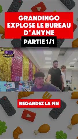 Grandingo se venge et explose le bureau en métal d'anyme 🤣🤣🤣🚨 #anyme023 #grandingo #twitchfr #clipsdetwitch #humour 