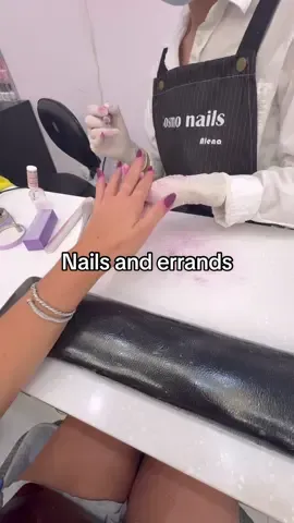 Don’t mind my ring tan lines but Cosmo nail and spa is our favorite they do so good and we love them so much!!