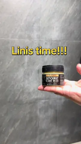 Gawin nating bago muli ang mga dark tiles! Introducing stone care wax. It does the job in no less time but the effectivity lasts upto 3 months. So click the yellow basket! #tilecleaner #tilewax #stonecarewax #tilewatermarkremover #tilemaintenance 