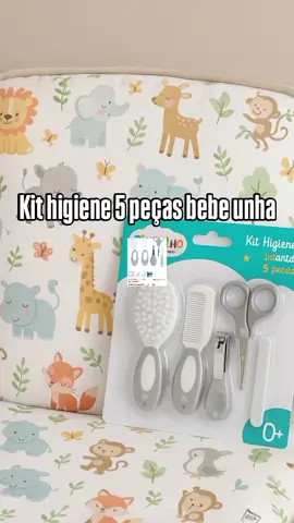 Kit kit higiene 5 peças bebê unha ✂️🚼 #kitbebe #enxovaldebebê #maternidade #gestante #bebe #mãe #recemnascido 
