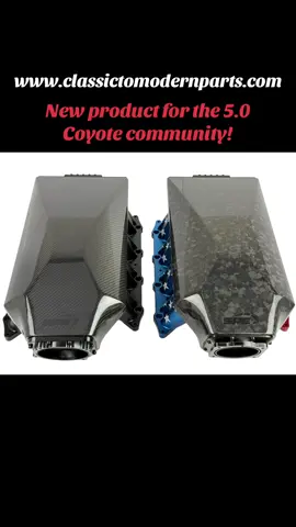 SPE Motorsport Coyote Carbon Fiber Intake Manifold | Fits 2011-2023 5.0L Coyote Engines www.classictomodernparts.com #classictomodernparts #ford #coyote #50L 