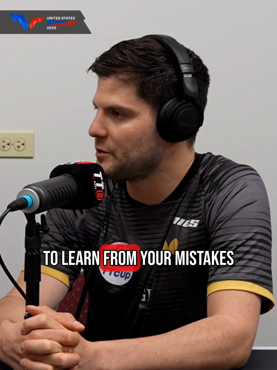 Self belief level 100! 🎙️💯💪 Watch our full video with Dimitrij Ovtcharov at the US Smash by clicking the link in bio and also be sure not to miss our podcast with him on the TTD Cast YouTube and Spotify! 🎧🎥 #tabletennisdaily #podcast #tischtennis #tabletennis #wtt #ussmash #tabletennisplayer   @World Table Tennis 