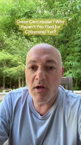 If you have a green card, live in the U.S., and are eligible for citizenship—but haven’t filed—you need to think hard about what you’re waiting for. Politics are only getting worse. If this is your home, secure it. Become a U.S. citizen while you still can. #USCitizenship #GreenCardHolder #Naturalization #ImmigrationLaw #PoliticsAndImmigration #BradShowLive #SparAndBernstein #ImmigrationTikTok #CitizenshipNow