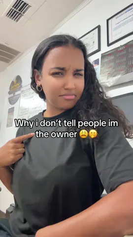 When you’re the owner but just say you work the front desk… 🫣 #mechanic #florida #autorepair #fyp #mechaniclife #carrepair #tiktokautocampaign 