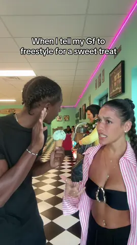 She lowkey went crazy 🔥😂 #desandnaz #couples #relationshipgoals #funny #relatable #girlfriend #fyp 