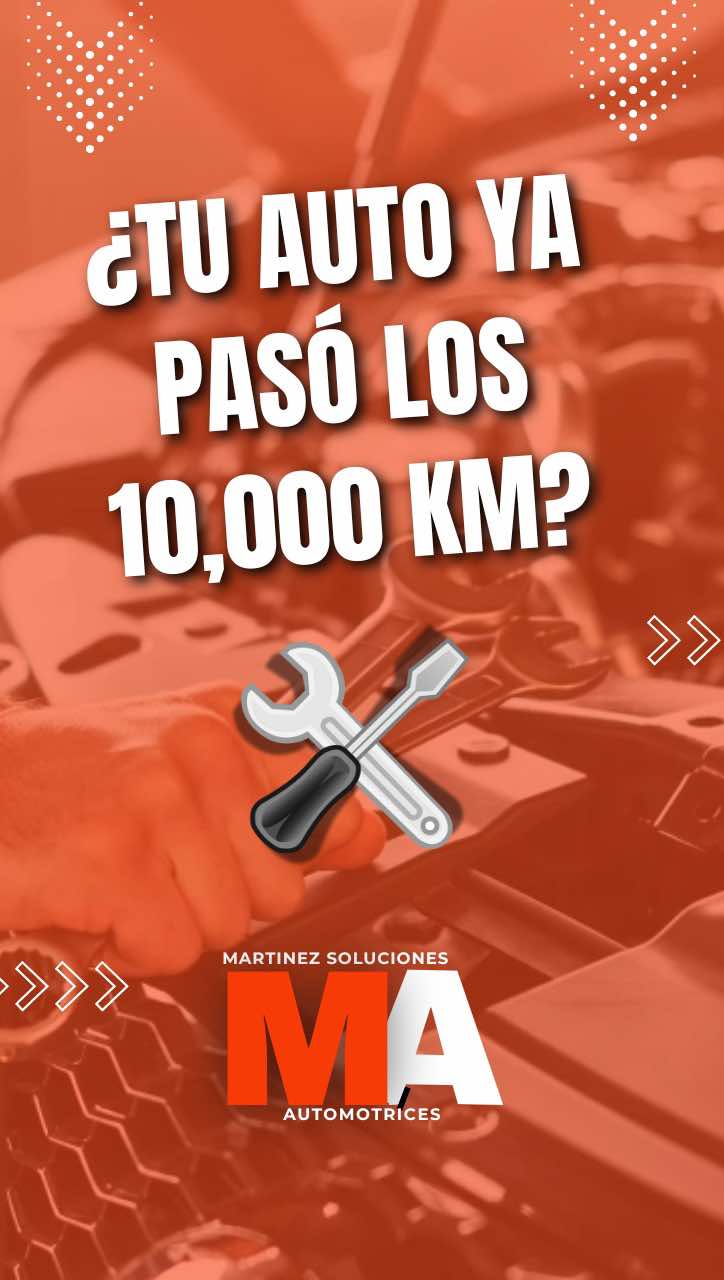 🔧 ¿Tu auto ya pasó los 10,000 km? Es momento de un mantenimiento mayor con transparencia y confianza. En Martínez Soluciones Automotrices te explicamos todo, paso a paso, y puedes estar presente durante el servicio. Además, disfruta de nuestra sala de espera equipada mientras cuidamos tu vehículo. 📲 Agenda tu cita ahora y descubre por qué somos los #1 en mantenimiento automotriz. #MantenimientoMayor #ServicioAutomotriz #MartinezSoluciones #TallerConfiable #CuidadoDelAuto #TransparenciaTotal #AutoSeguro