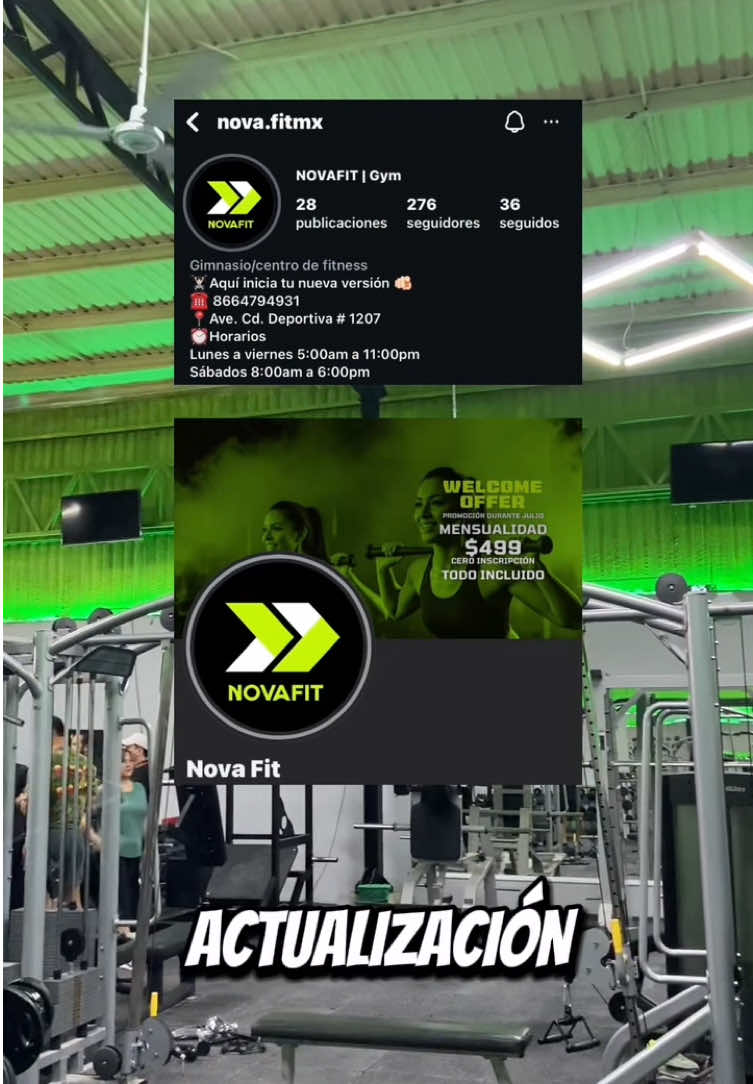 Ampliamente se los recomiendo 🤩💪🏻 📍Nova Fit  - - #gym #objetivos #contenido #fypシ゚  #box #paratii #monclovacoahuila #monclova #foryoupage #fullbody #fyp #creadoresdecontenido 