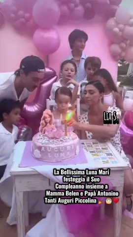 #belenrodriguez #lunamari #luna #figlia #amore #famiglia #compleanno #antoninospinalbese #liasammarco #liasgmm #lias 