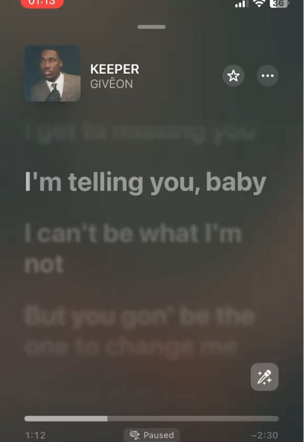 Part 93]Keeper-Giveon #fyp #giveon #beloved #keeper #lyrics #creatorsearchinsights 