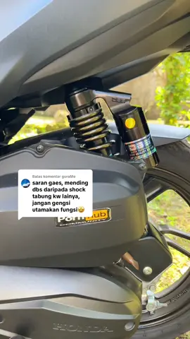 Membalas @guraMe shockbreaker dbs 8899 gplus emang rekomended banget 😍 #shockbreakerdbs #shockbreakertabung #maticproper #variomodifikasi 