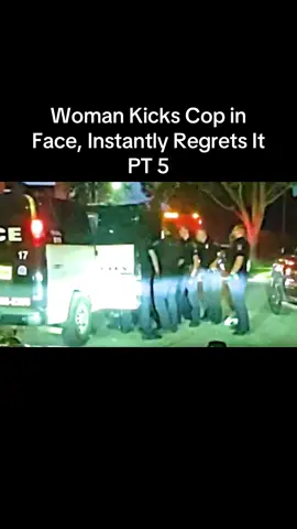 Woman Kicks Cop in Face, Instantly Regrets It PT 5                 The individuals presented in these videos may be suffering from the effects of alcohol, drug abuse, a mental health disorder or simply having a bad day. The videos should NOT be presumed to be representative of their general behavior. Everyone deserves to be treated with respect.                      YouTube Channel: Midwest Saftey.                                              #bodycam #cops #crime #crimetok #police #policeofficer #criminal #copsoftiktok #copsontiktok #fyp #lawandcrime #lawandorder 