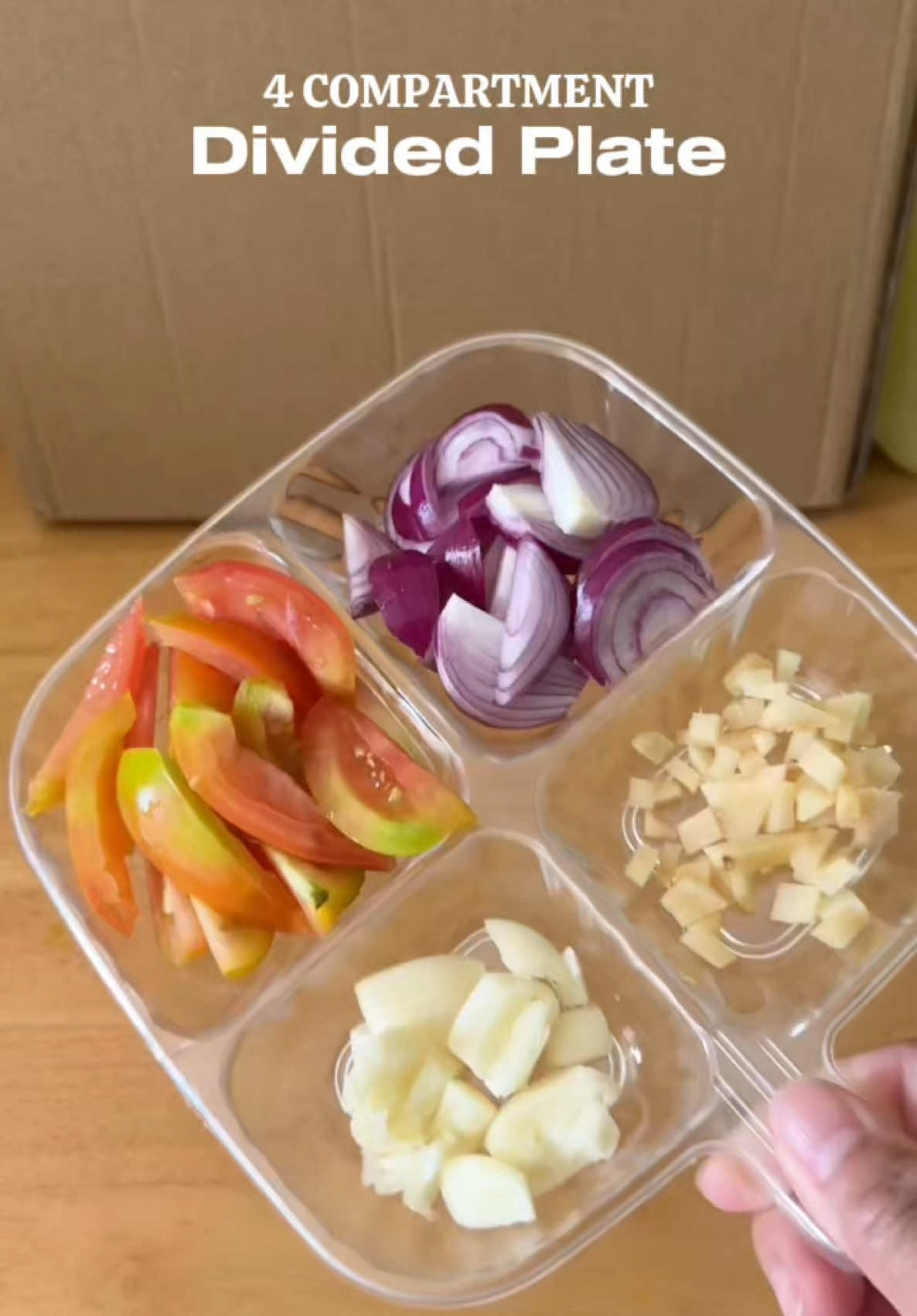 Para sa mga makalat pag nag luluto😜 #dividedplate #plate #fyp 