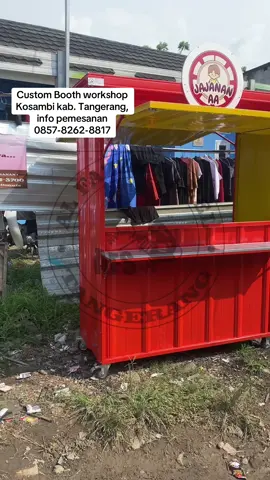 Bengkel las al-fazza spesialis Custom Booth Container maupun gerobak jualan. Info pemesanan 0857-8262-8817.   #boothcontainer #custombooth #boothkontainer #gerobakjualan #gerobak 