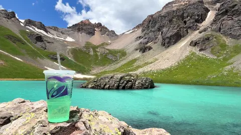 @tacobell #bajablast #tacobell #nature #explore #hike #mountain #islandlake #colorado #music #fyp #viral #repost 