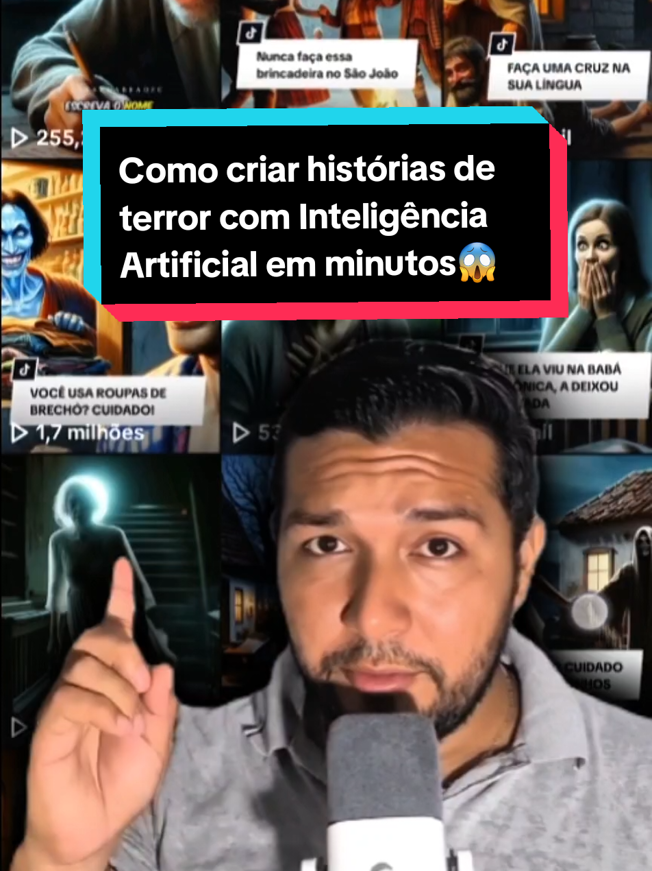 Aprenda a criar histórias de terror usando 3 ferramentas de IA. #HistoriaDeTerror #InteligenciaArtificial #ChatGPT #CriandoComIA #TerrorDigital
