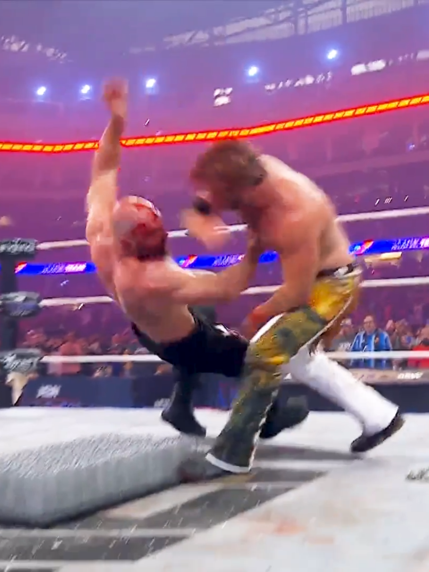 BUCKSHOT ONTO A BED OF NAILS! #AEWAllInTexas