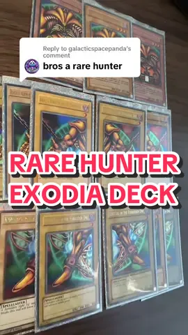 Replying to @galacticspacepanda I built this deck to be as close to the Rare Hunter Yugi duels during battle city. I don’t care how illegal it is🤓